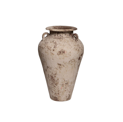 Robena Cream ceramic rough antique jar pot S PTMD