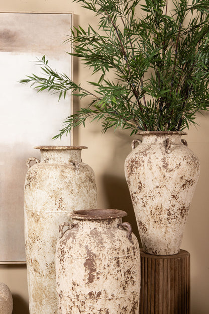 Pot Robena Crème Keramiek Antiek Vintage Klein PTMD