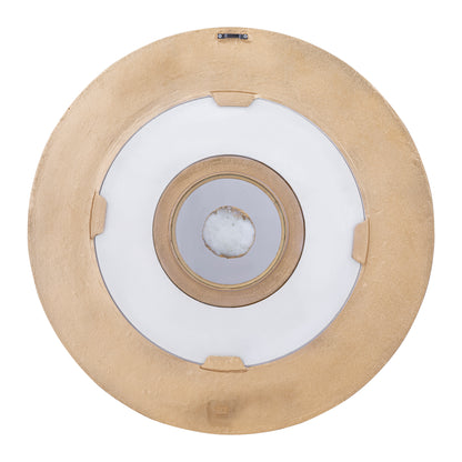 Wandpaneel Jacci Goud Aluminium Center Stone Rond Large PTMD