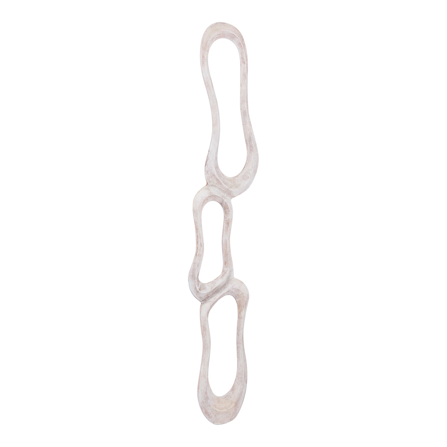 Wanddeco Camare Abstract Design Gegoten Aluminium Beige Large PTMD