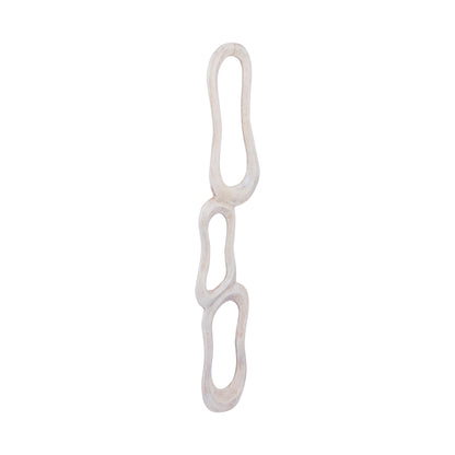 Wanddeco Camare Abstract Design Gegoten Aluminium Beige Medium PTMD