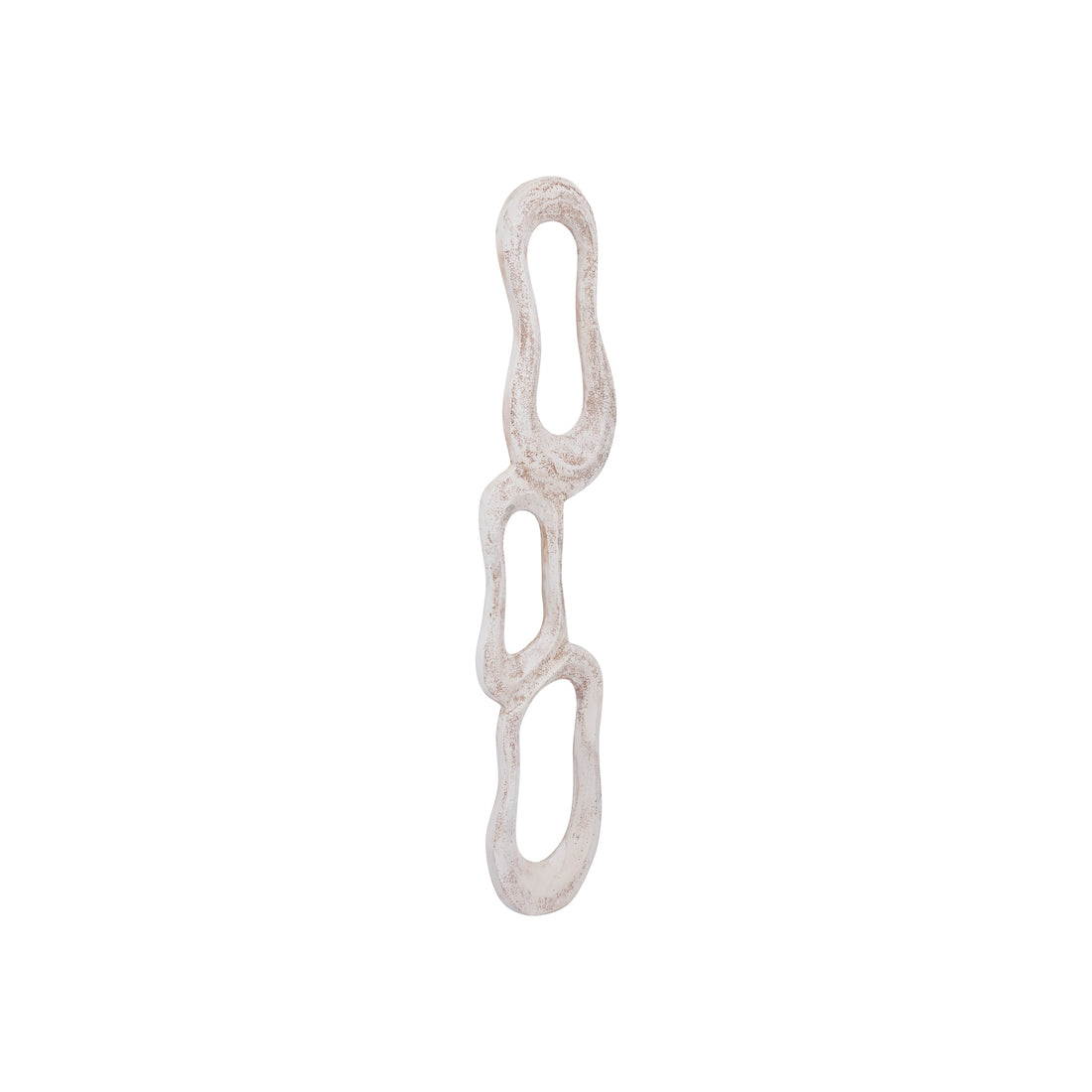 Wanddeco Camare Abstract Design Gegoten Aluminium Beige Small PTMD