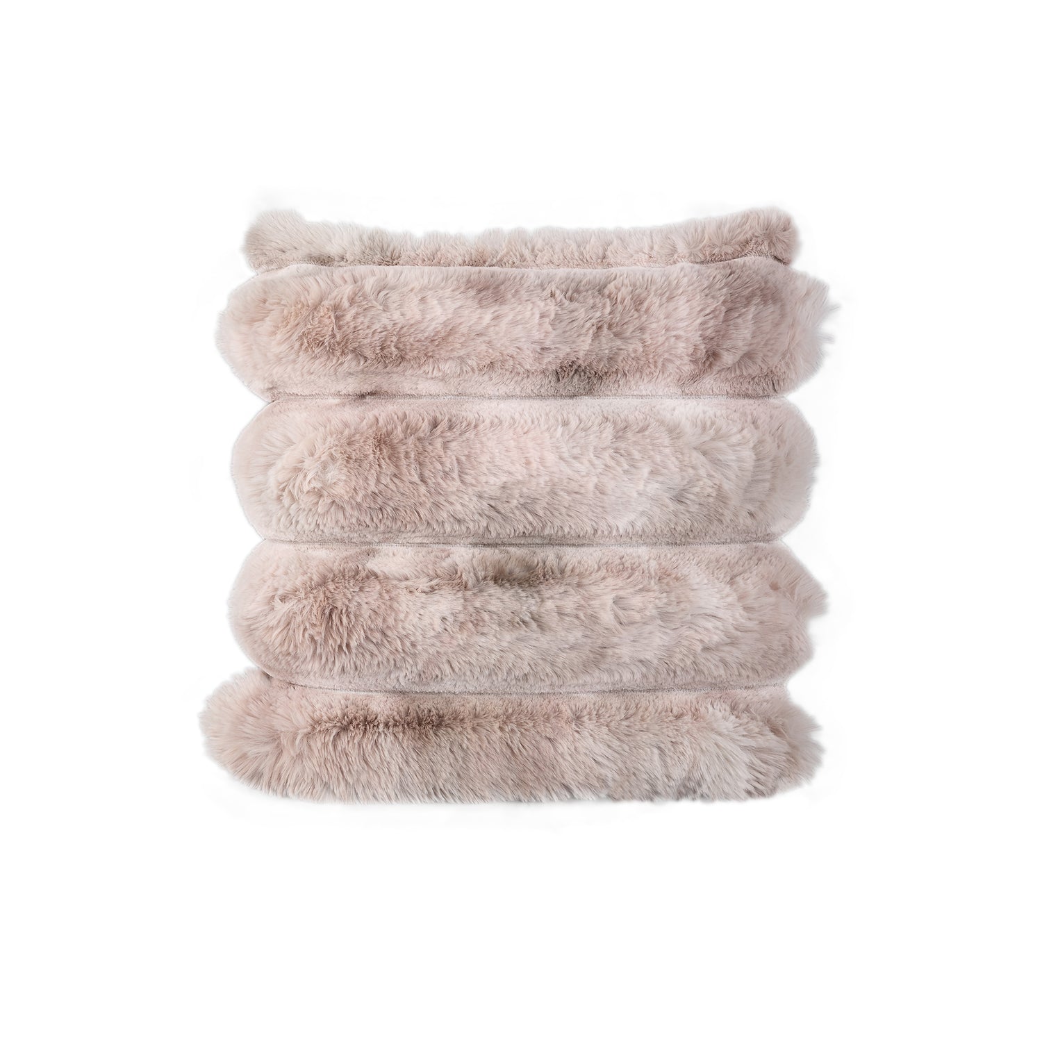 Kussen Divvo Beige Brede Rib Vierkant PTMD