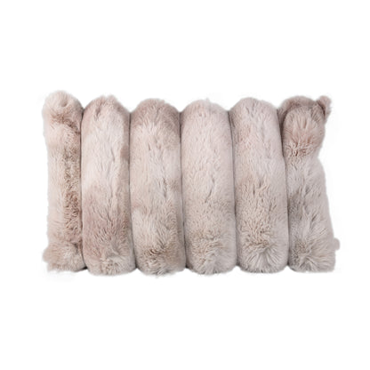 Kussen Divvo Beige Brede Rib Rechthoek PTMD