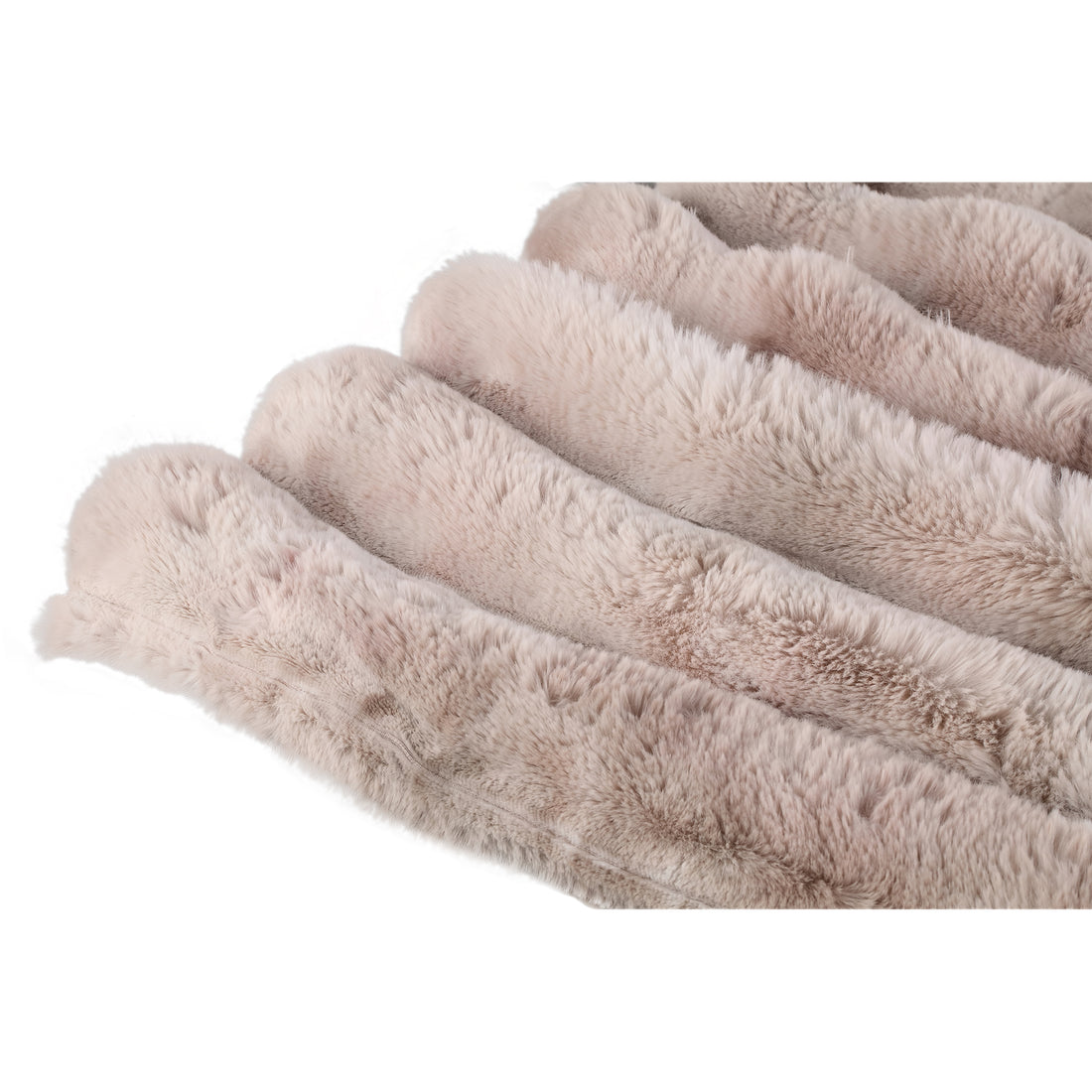 Plaid Divvo Fake Fur Thick Rib Plaid Large PTMD