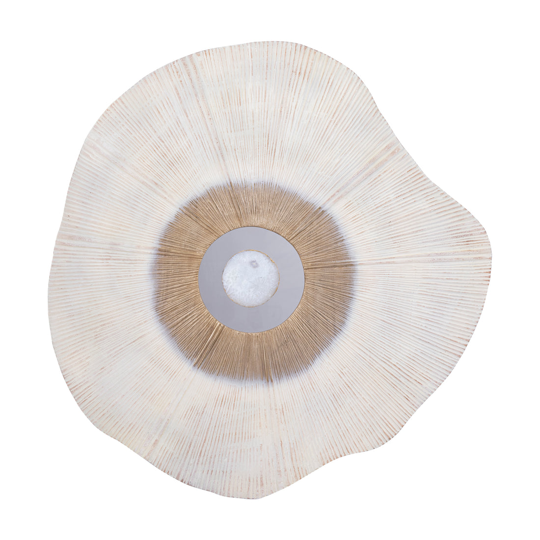 Wandpaneel Rella Beige Aluminium Center Stone Large PTMD