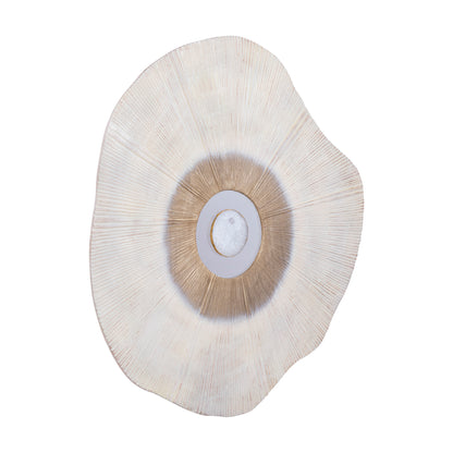 Wandpaneel Rella Beige Aluminium Center Stone Large PTMD