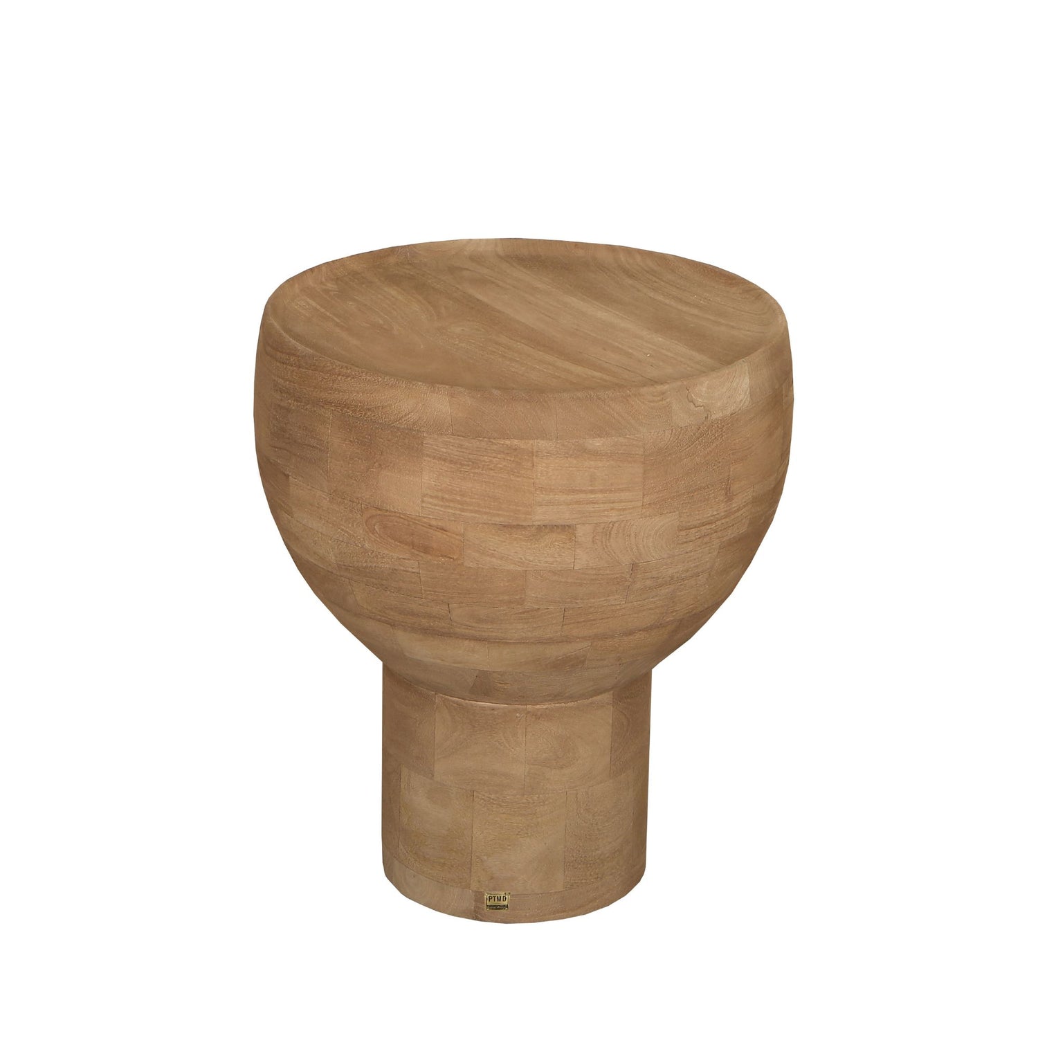 Ronde Sidetable Erno Mangohout Naturel PTMD