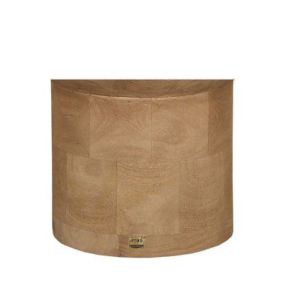 Ronde Sidetable Erno Mangohout Naturel PTMD