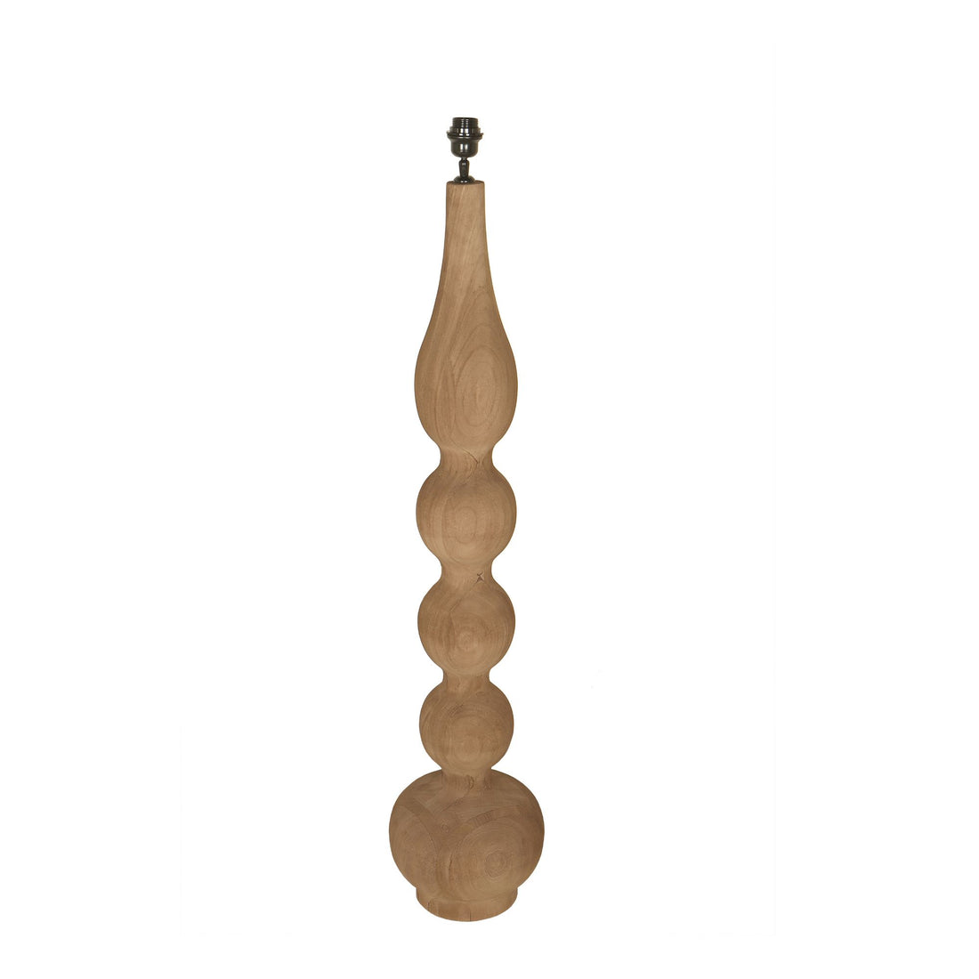 Vloerlamp Altus Naturel Mango Hout Smooth Rond PTMD
