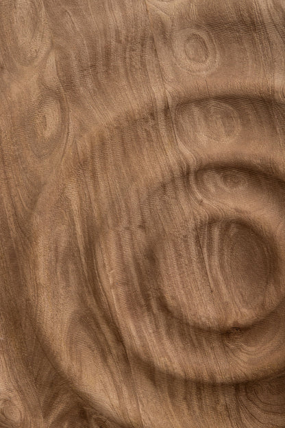 Rond Wandpaneel Mattin Mangohout Naturel Large PTMD