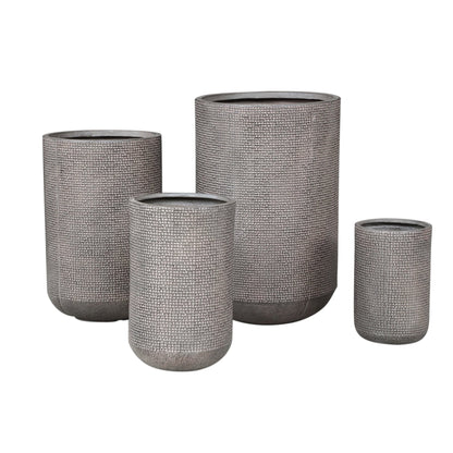 Rylon Brown GRC Pattern Pot Round High SV4 PTMD