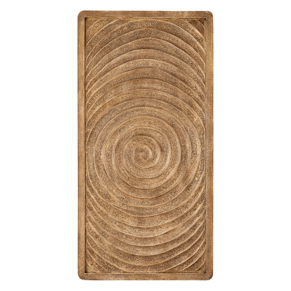 Wandpaneel Lula Beige MDF Swirl Frame Rechthoek PTMD