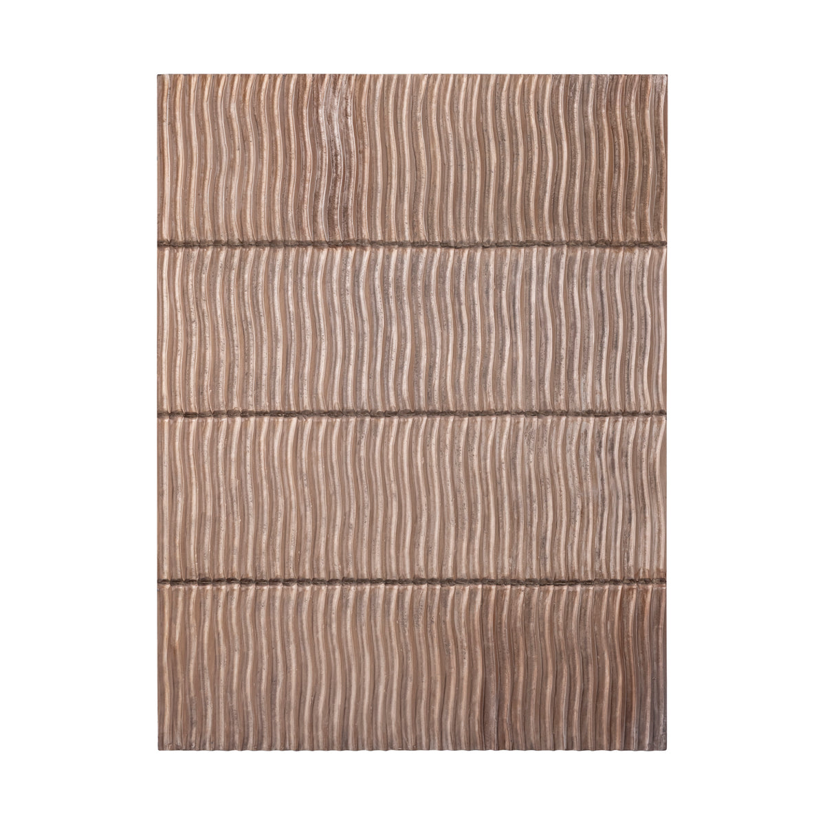 Seline Bronze MDF Wavy Stripe Layer Wall Panel S PTMD