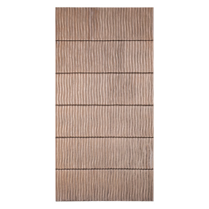 Seline Bronze MDF Wavy Stripe Layer Wall Panel L PTMD