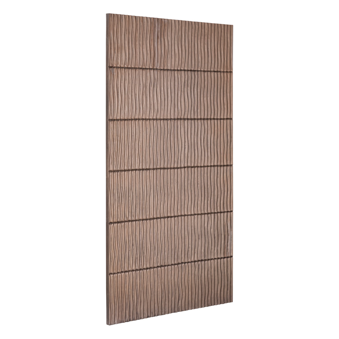 Seline Bronze MDF Wavy Stripe Layer Wall Panel L PTMD