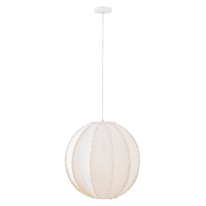 Hanglamp Myka Creme Jute Bolvorm Large PTMD