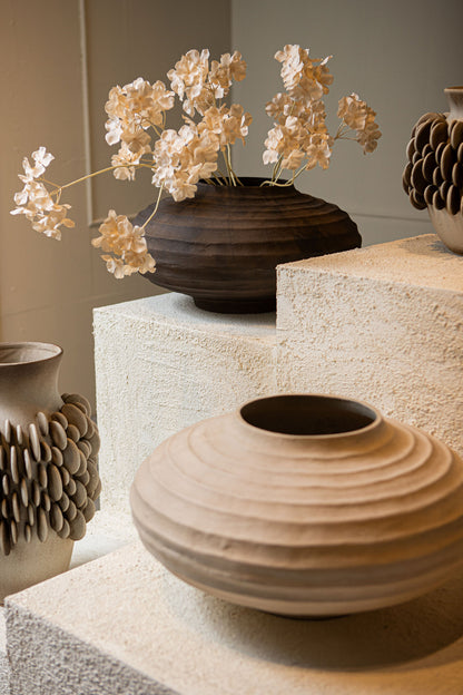 Kody Beige Stone Wash casted alu ribbed pot M PTMD