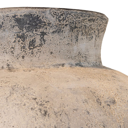 Pot Gisel Crème Cement Fiber Hoog Groot PTMD