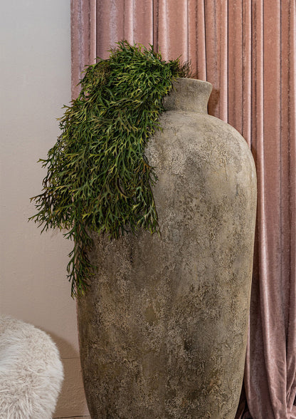 Pot Gisel Crème Cement Fiber Hoog Groot PTMD