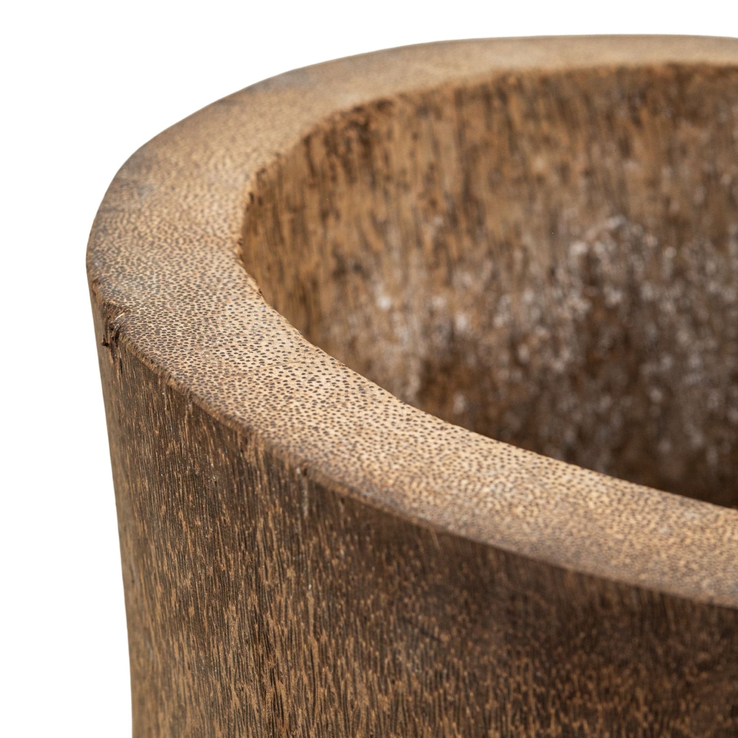 Palmhouten Potten Jamez Luxe Set van 5 PTMD