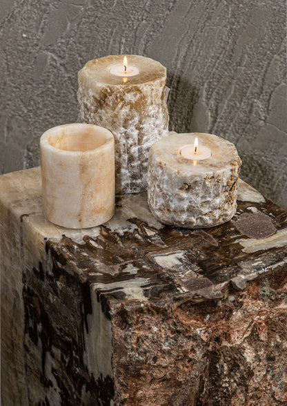 Keydan Natural Onyx Lapis Bloktafel met ruwe zijkant PTMD