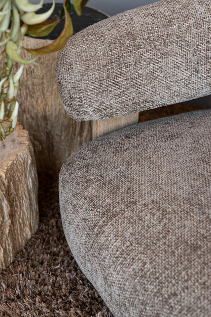Mire Fauteuil Legacy 3 Mink Taupe PTMD