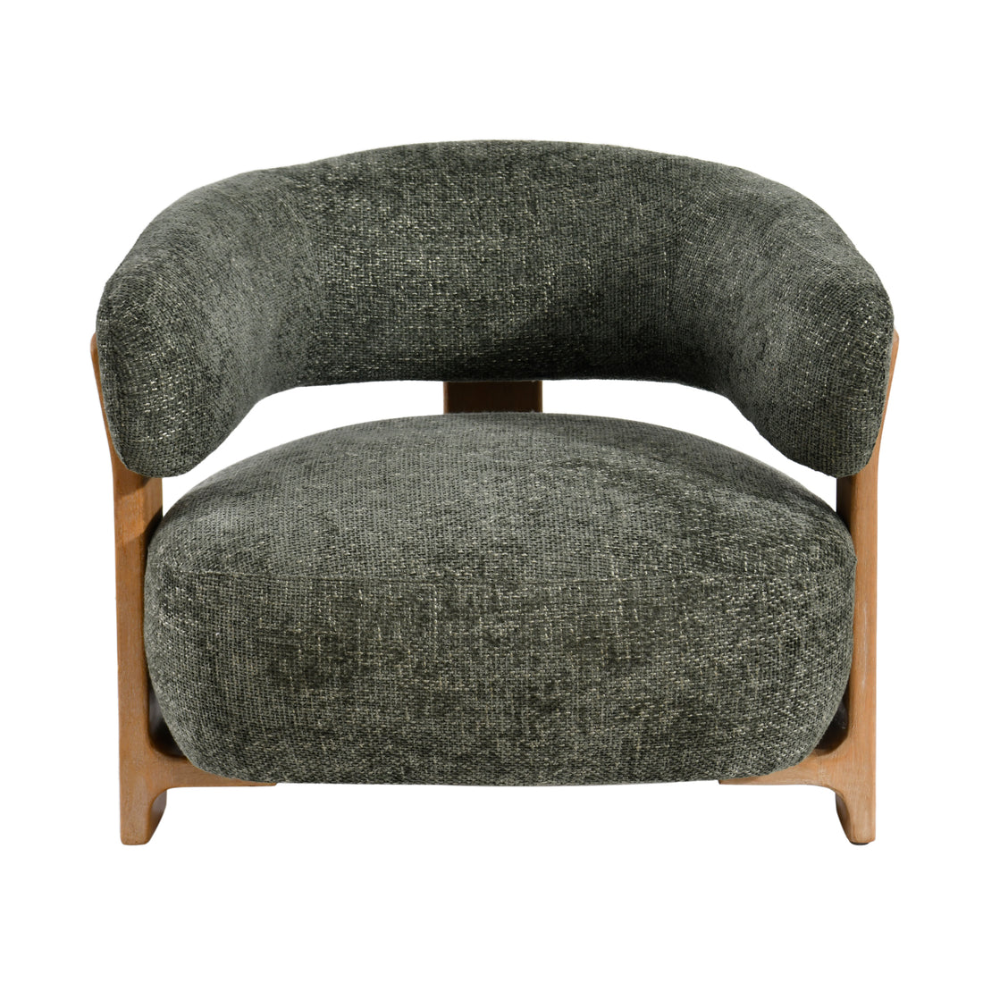 Mire Green Fauteuil Legacy 10 Olive Rubber wood PTMD