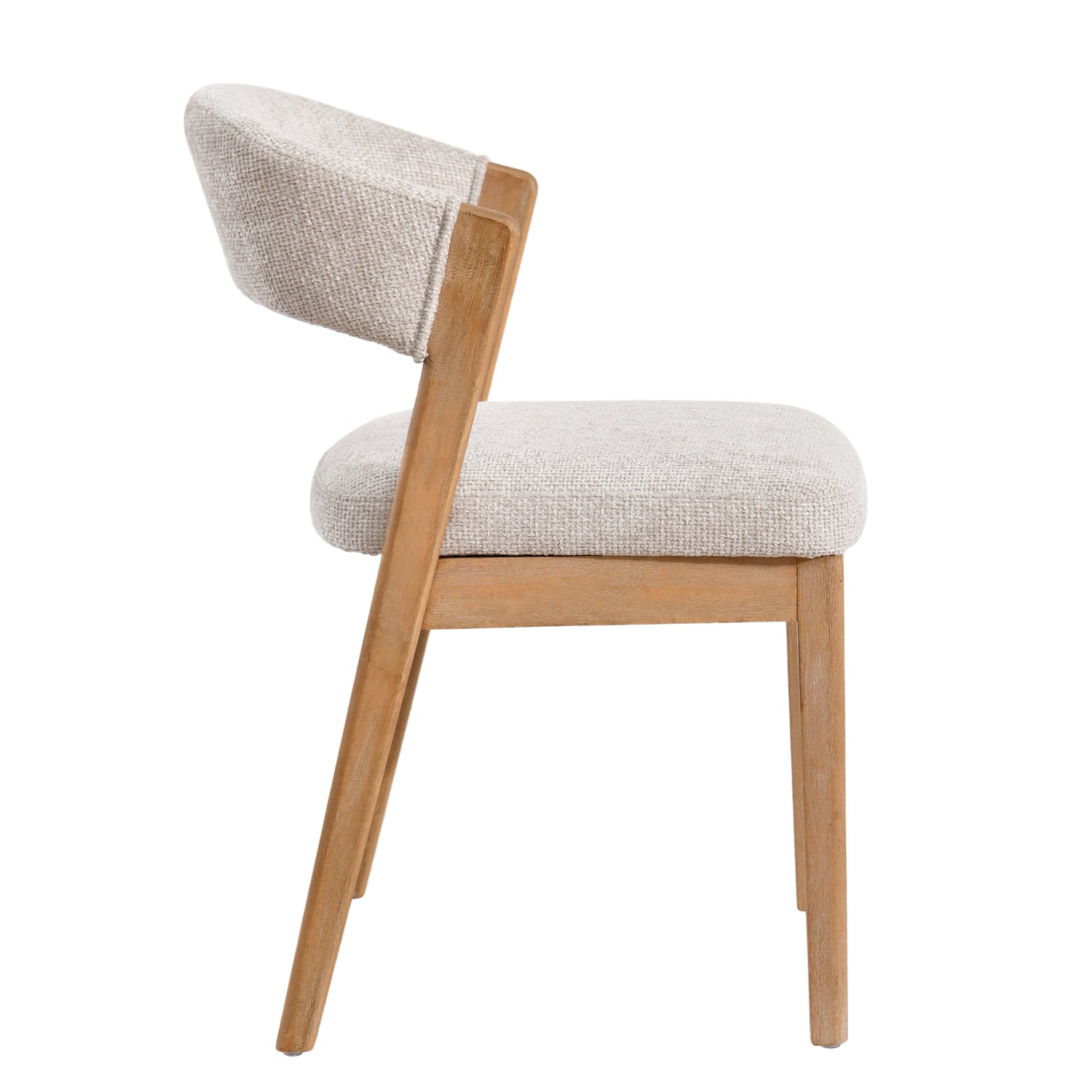 Eetkamerstoel Kael Taupe Legacy 3 Mink Rubberhout PTMD