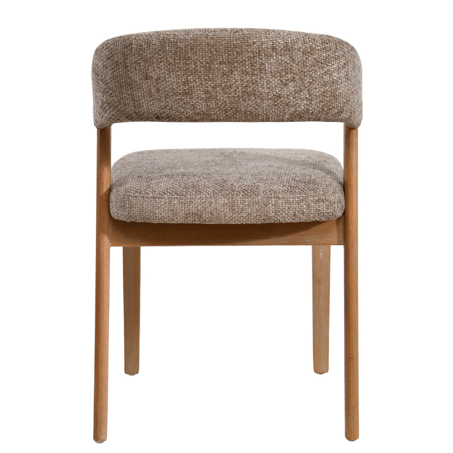 Eetkamerstoel Kael Taupe Legacy 3 Mink Rubberhout Set van 2PTMD
