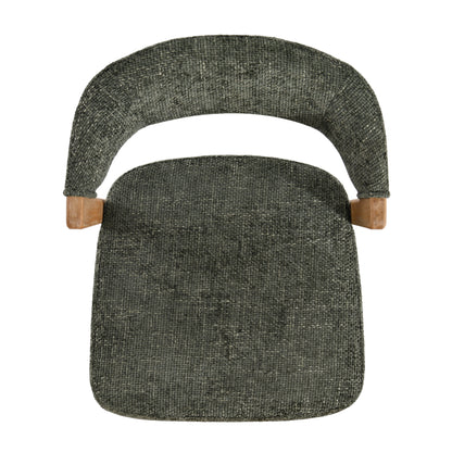 Eetkamerstoel Kael Groen Legacy 10 Olive Rubberhout PTMD