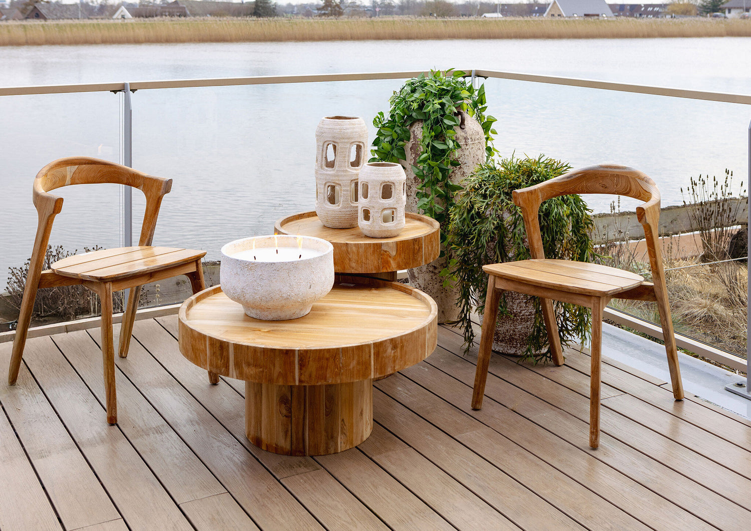 Salontafel Tiera Naturel Hoog PTMD