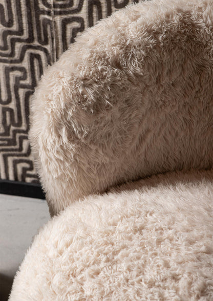 Fauteuil Aphrodite Small Beige Nep Bond PTMD