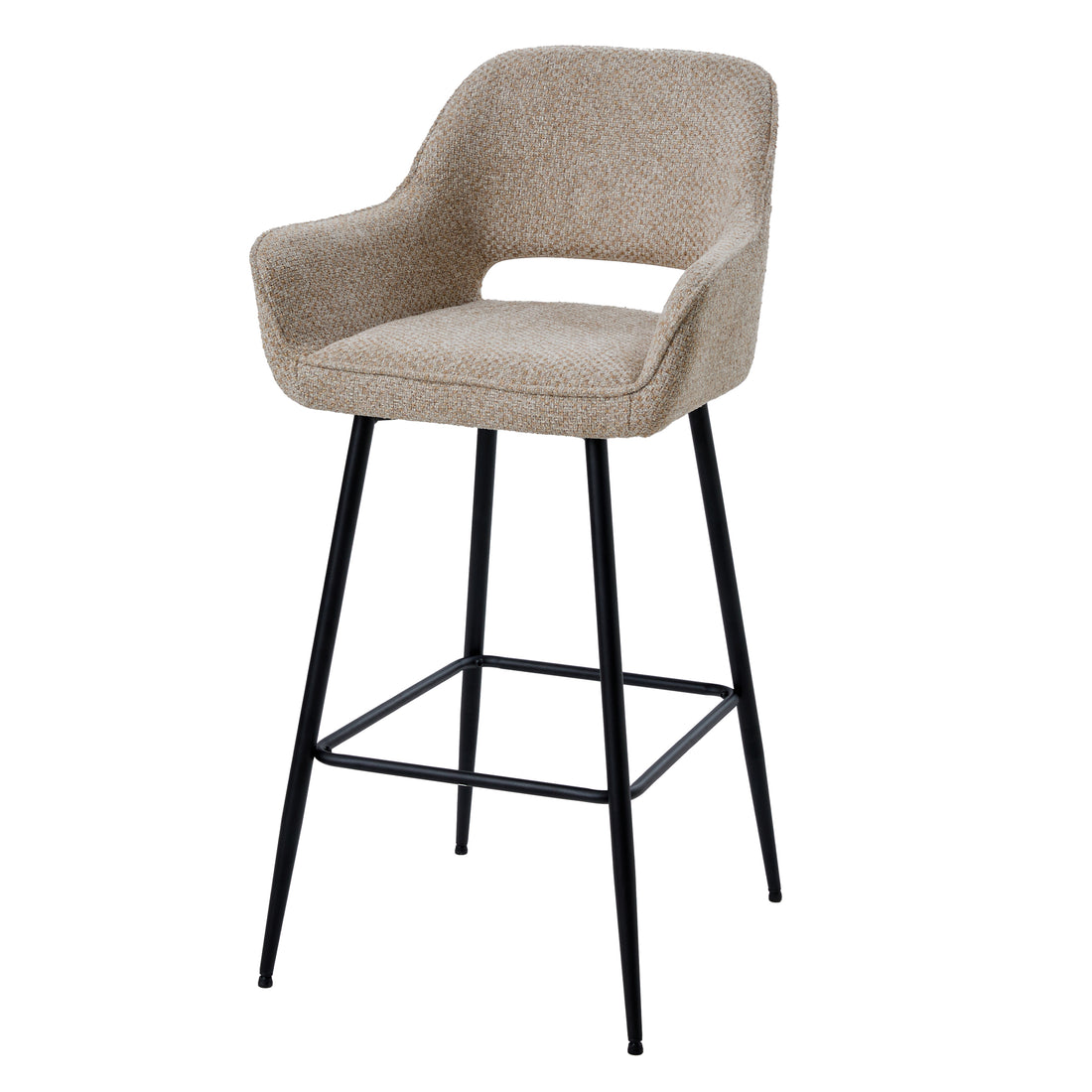 Fallon Bar Chair Opulence 08 Taupe Set van 2 PTMD