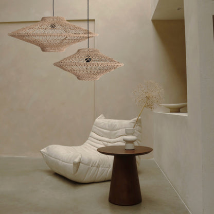 Raw Materials Hanglamp Corda Touw Naturel Large Ø80cm