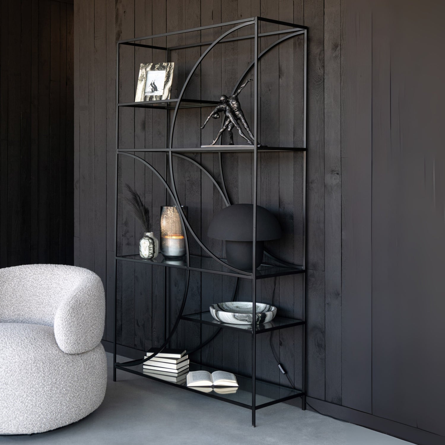 Rek Nyr Ijzer Zwart J-Line