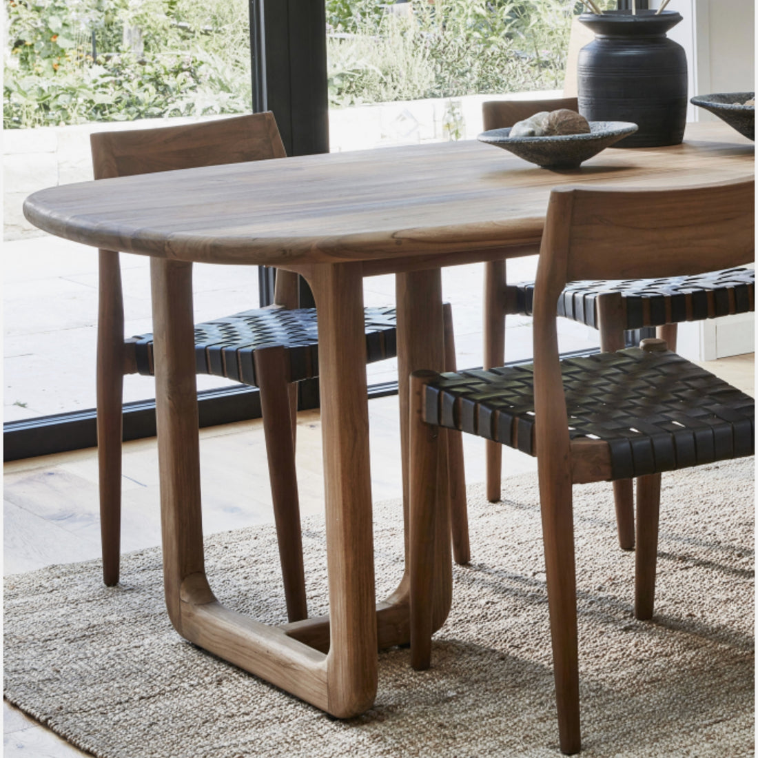 Raw Materials Invierno Eettafel Gerecycled Teakhout