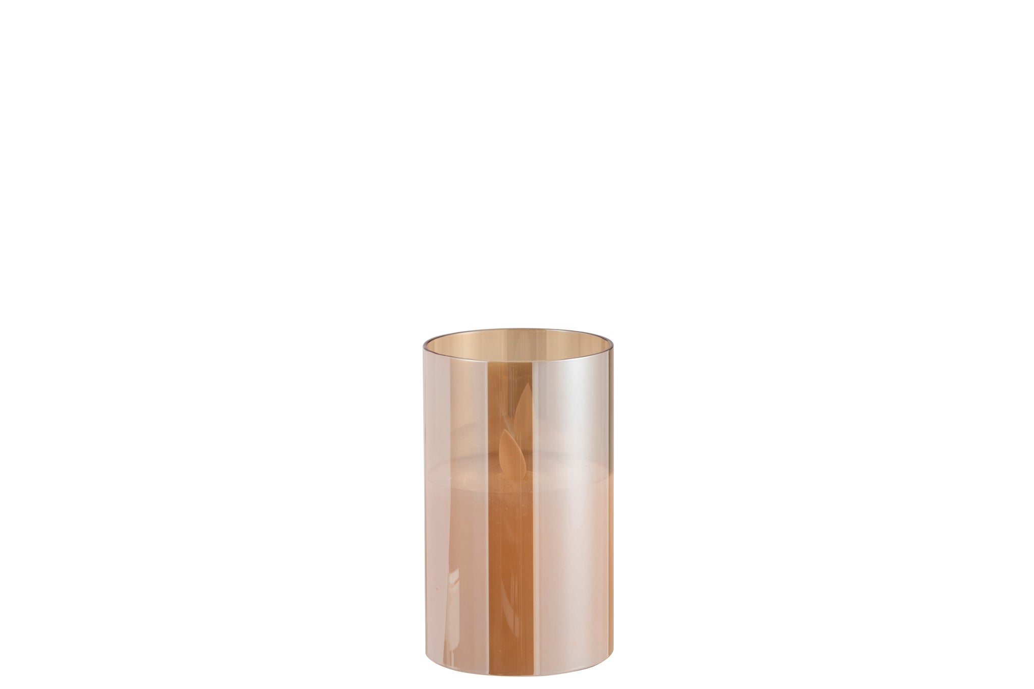 Ledlamp Blinkend Glas Goud Small