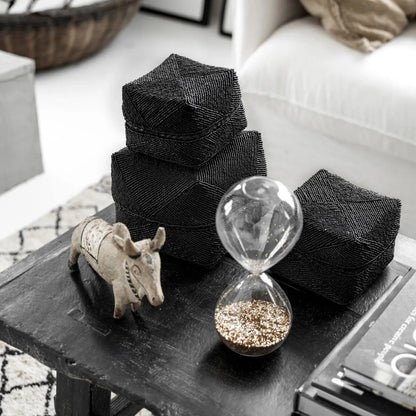 De Beaded Mand - Zwart - S