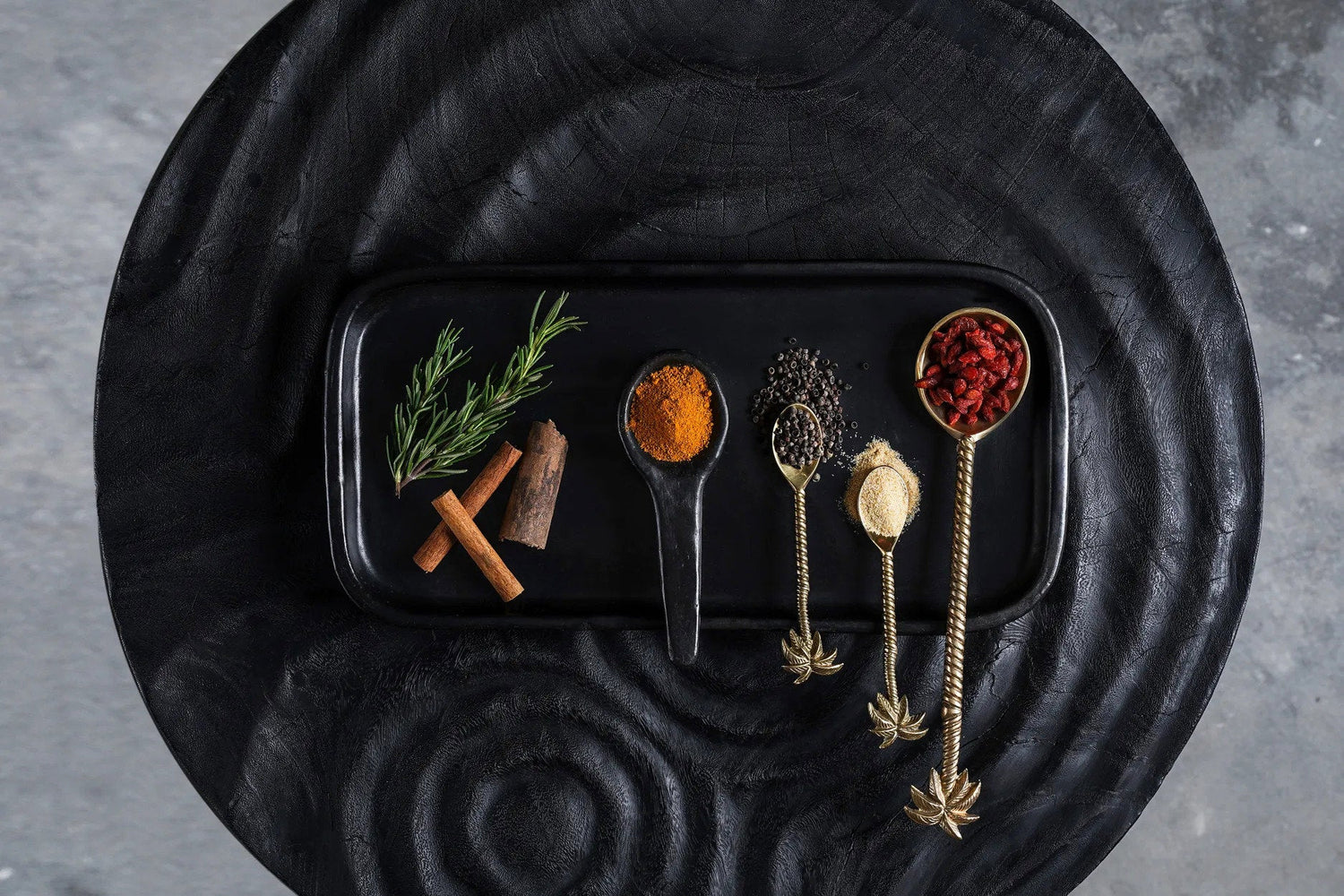 The Palm Tree Salade Lepel - Goud