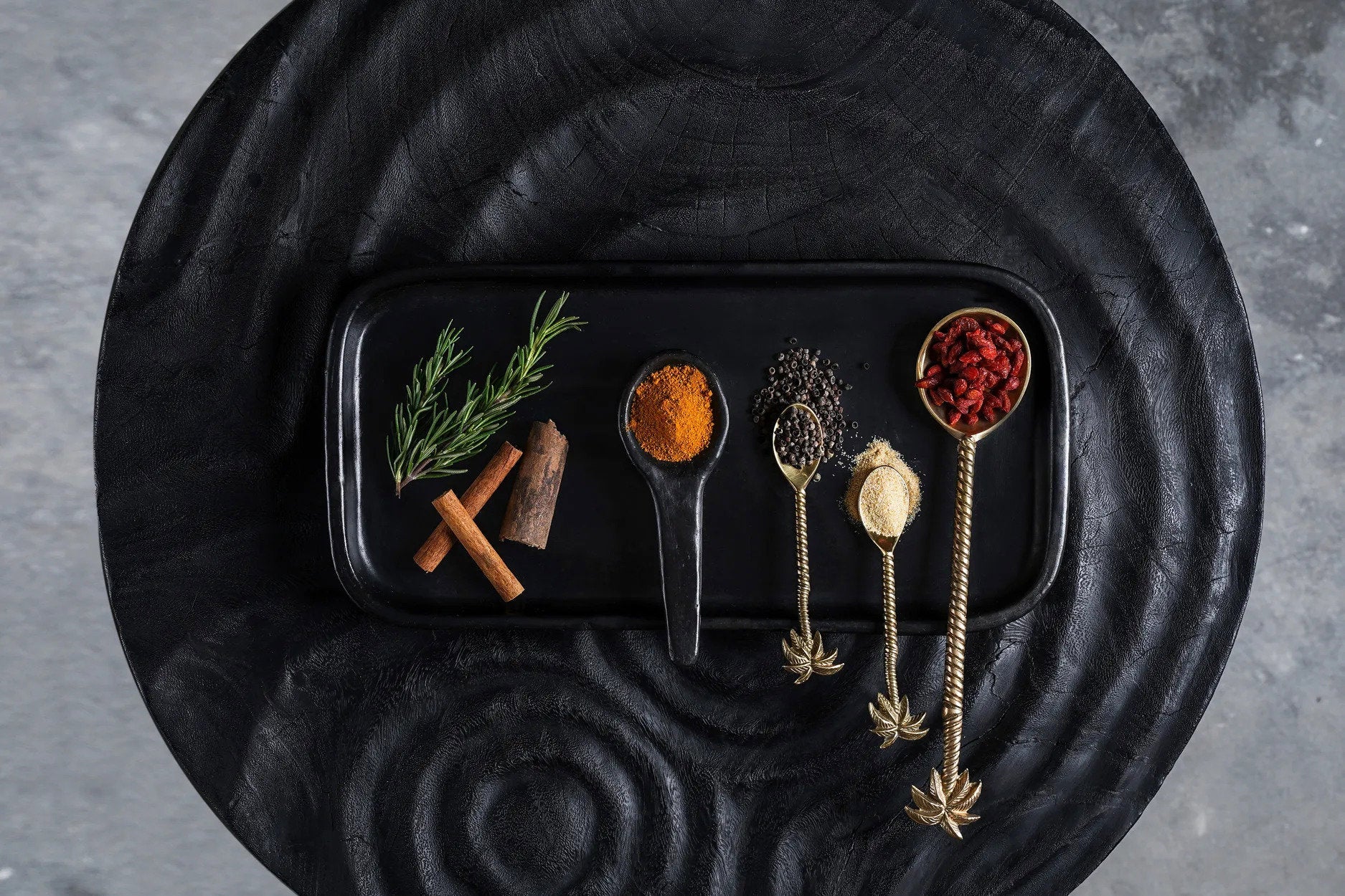 The Palm Tree Salade Lepel - Goud