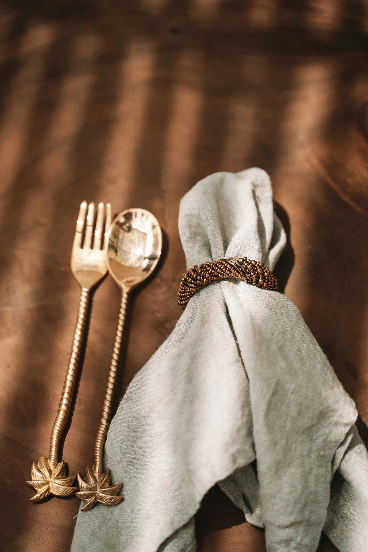 The Palm Tree Saladevork - Goud