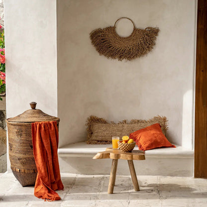 De Colonial Wasmand Naturel Bruin XL