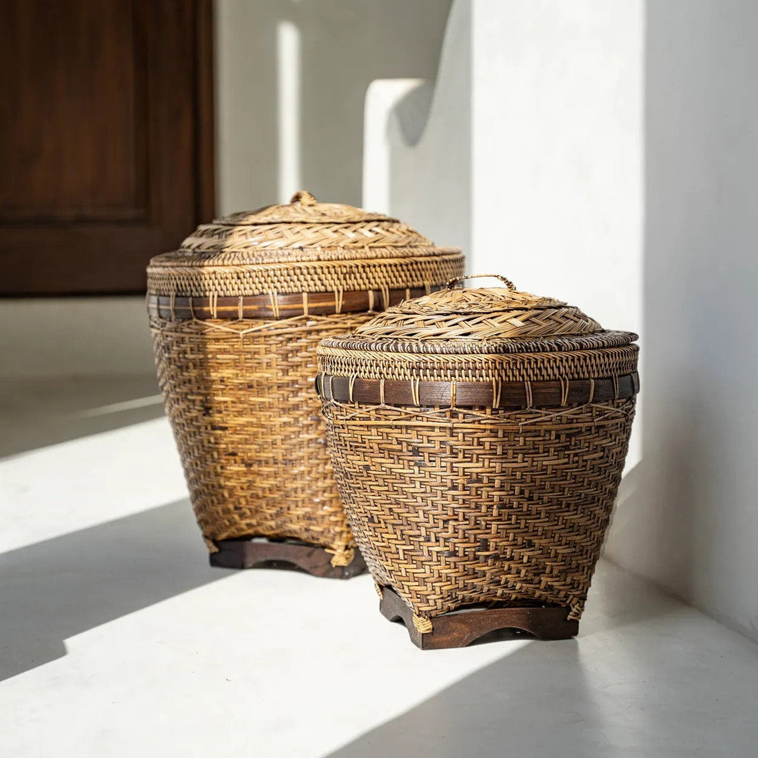 De Colonial Storage Mand Large Bazar Bizar