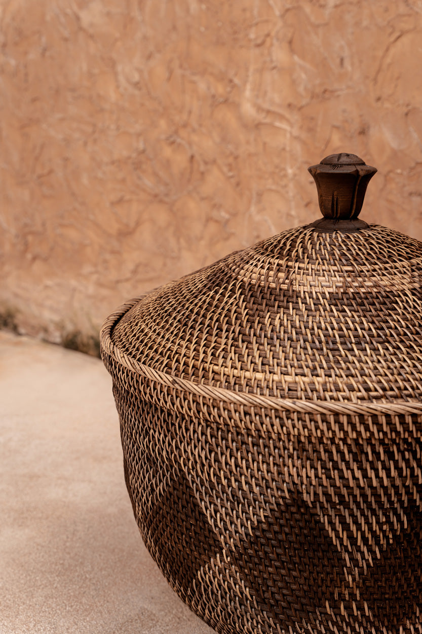 De Opberg Crown Mand - Natuurlijk Bruin