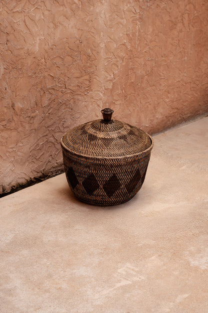 De Opberg Crown Mand - Natuurlijk Bruin