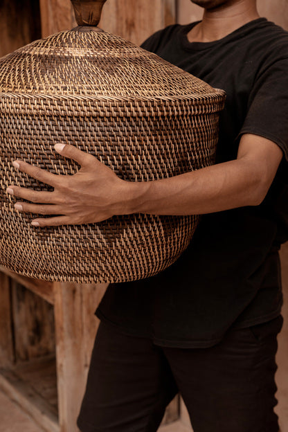 De Opberg Crown Mand - Natuurlijk Bruin