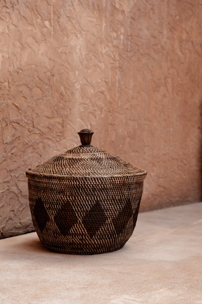 De Opberg Crown Mand - Natuurlijk Bruin