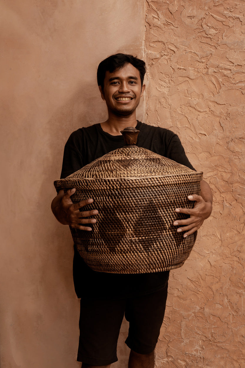De Opberg Crown Mand - Natuurlijk Bruin