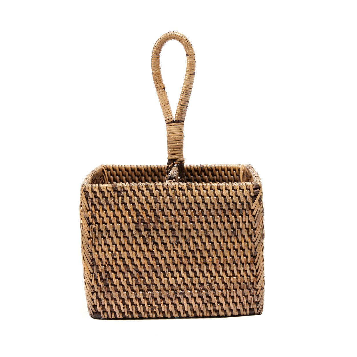 De Rattan Bestekhouder N°2 Natuurlijk Bruin